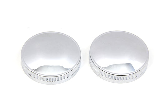 HARLEY Replica Eaton Style Vented Gas Cap Set fits 1965-1981 XL,   1936-1952 EL,   1941-1964 FL,