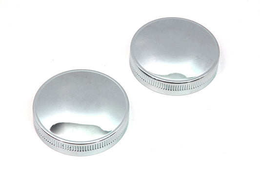 HARLEY Replica Eaton Style Vented Gas Cap Set fits 1965-1981 XL,   1936-1952 EL,   1941-1964 FL,