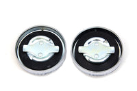 HARLEY Replica Eaton Style Vented Gas Cap Set fits 1965-1981 XL,   1936-1952 EL,   1941-1964 FL,