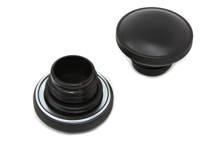 HARLEY Ratcheting Style Gas Cap Set Vented and Non-Vented fits 1984-1995 FXST,   1986-1995 FLST,   1983-1984 FL,   1983-1984 FX,   1983-1994 FXR,   1