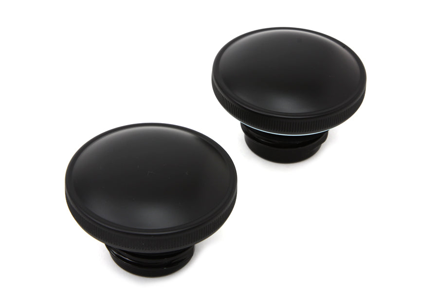 HARLEY Ratcheting Style Gas Cap Set Vented and Non-Vented fits 1984-1995 FXST,   1986-1995 FLST,   1983-1984 FL,   1983-1984 FX,   1983-1994 FXR,   1