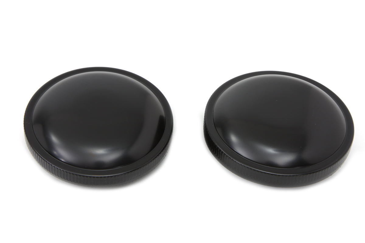 HARLEY Tankdeckel-Set im Serien-Design, belüftet und unbelüftet, passend für 1973-1982 FL, 1979-1982 FXS,