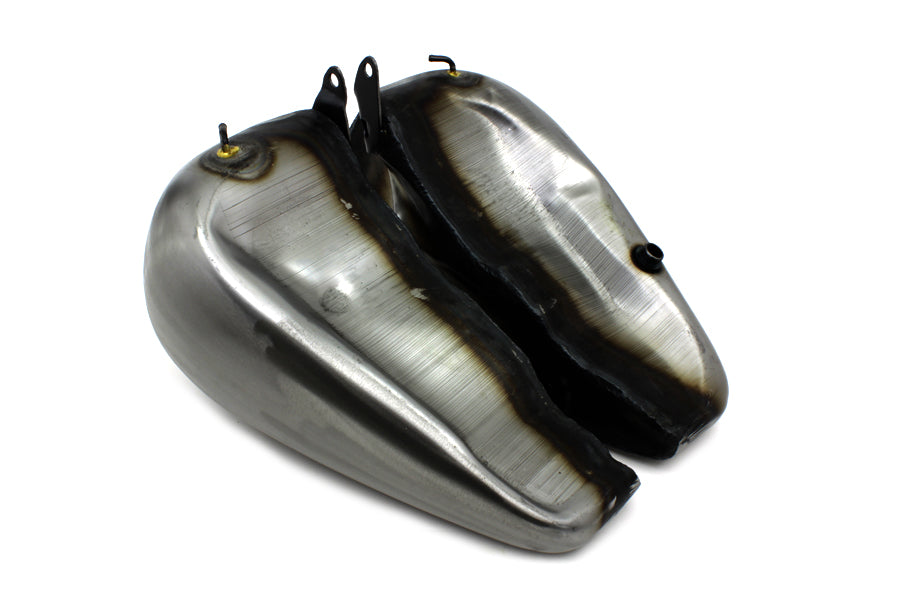 HARLEY Replica 5.0 Gallon Bobbed Gas Tank Set fits 1947-1984 FL,  1971-1984 FX,