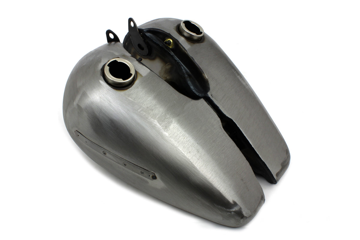 HARLEY Bobbed 5.0 Gallon Gas Tank Set fits 1947-1984 FL,  1979-1982 FXS,