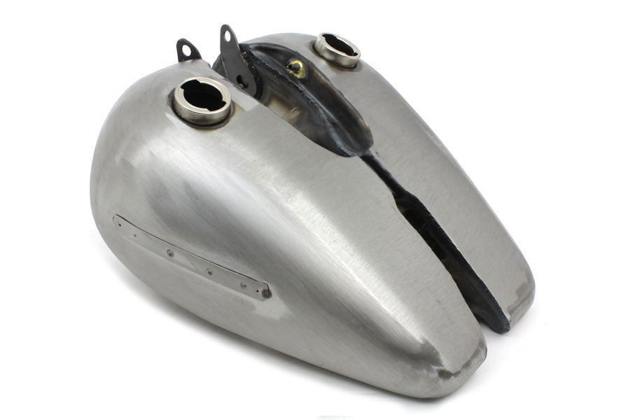 HARLEY Bobbed 5.0 Gallon Gas Tank Set fits 1947-1984 FL,  1979-1982 FXS,