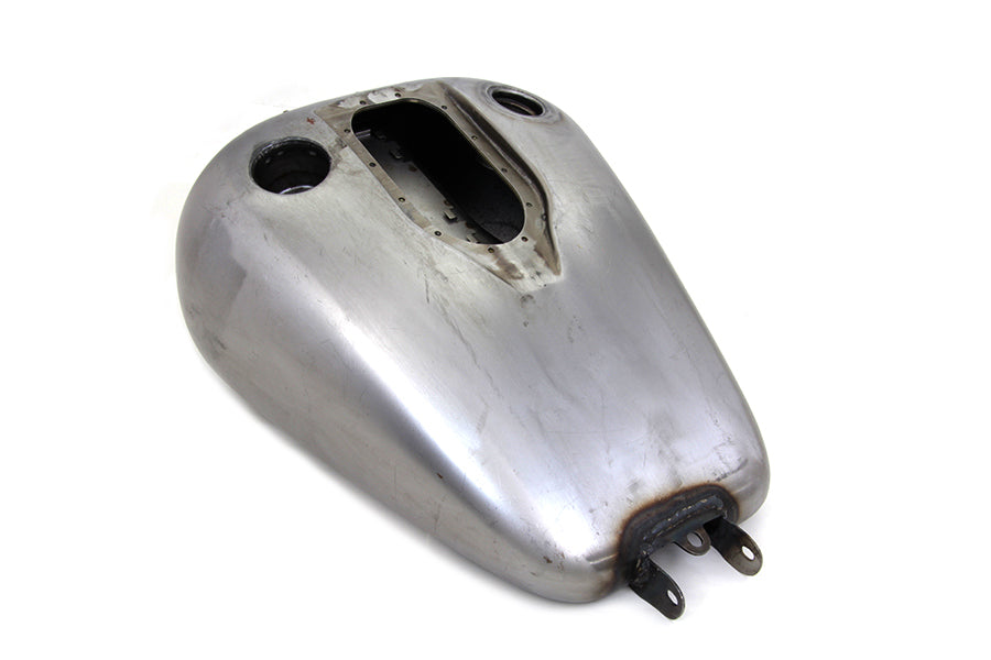 HARLEY FXD Stock Shape 5.1 Gallon Gas Tank Raw fits 2010-2017 FXDWG,  2010-2017 FXDB,