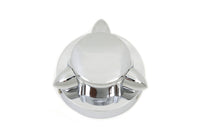 HARLEY Krommet Style Tankdeckelabdeckung Chrom Passend für XL ab 1983, FL ab 1983, FL ab 1983, FX ab 1983,