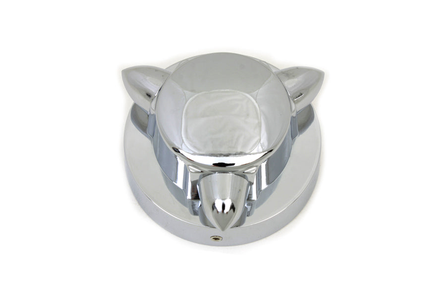 HARLEY Krommet Style Tankdeckelabdeckung Chrom Passend für XL ab 1983, FL ab 1983, FL ab 1983, FX ab 1983,