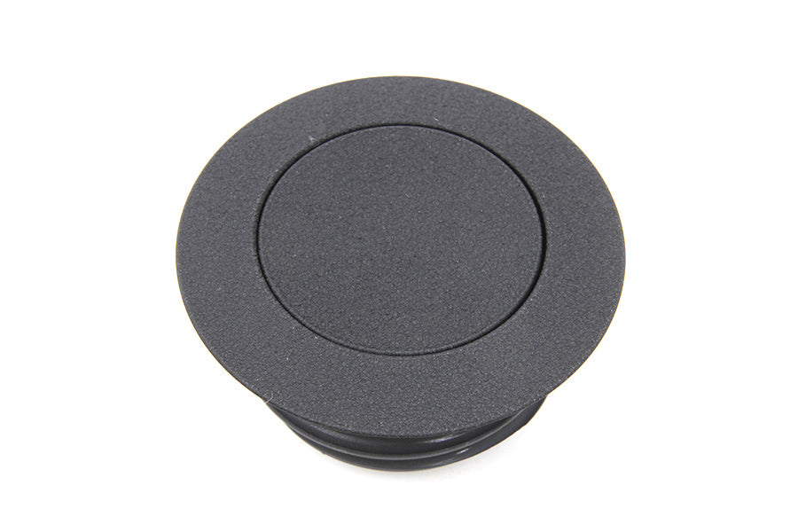 HARLEY Wrinkled Look Pop-Up Gas Cap Vented Black fits 1999-UP FXST,  1999-UP FLST,  1999-2017 FXD,