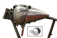 HARLEY Bobbed 3.5 Gallon Gas Tank Set fits 1984-1999 FXST,  1984-1999 FXST,  1986-1999 FLST,