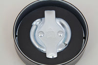 HARLEY Replica Eaton Style Gas Cap Set Vented Black fits 1936-1940 EL,   1941-1964 FL,   1938-1948 UL,