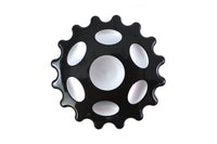HARLEY Sprocket Tankdeckel belüftet Schwarz Passend für 1983-1984 FXS, 1985-UP FXS, 1983-1984 FL, 1983-1984
