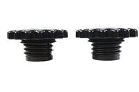 HARLEY Sprocket Tankdeckel belüftet und unbelüftet schwarz passend für 1983-1984 FL, 1984-1984 FXST, 1985-1995