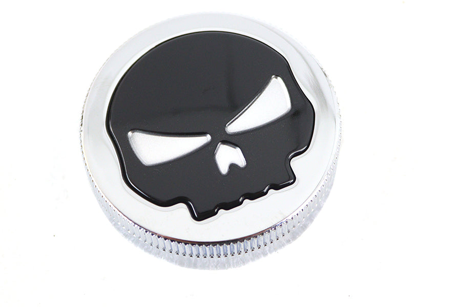 HARLEY Chrom-Totenkopf-Tankdeckel mit Entlüftung, passend für XL-Modelle 1962-1982,