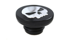 HARLEY Black Skull Style Entlüfteter Tankdeckel Passend für 1984-1995 FL, 1984-1995 FXST, 1984-1995 FLST,