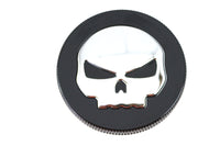 HARLEY Black Skull Gas Cap Fits 1996-2012 FXST,   1996-2012 FLST,   1996-2012 FXD,