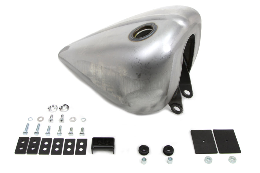 HARLEY Wyatt Gatling Bobbed 2.3 Gallon Gas Tank fits 1986-1999 FLST,  1984-1999 FXST,