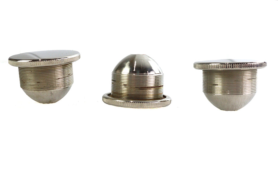 HARLEY JD Tankdeckel-Set belüftet vernickelt passend für 1926-1929 J, 1916-1925 F, 1916-1929 JD,