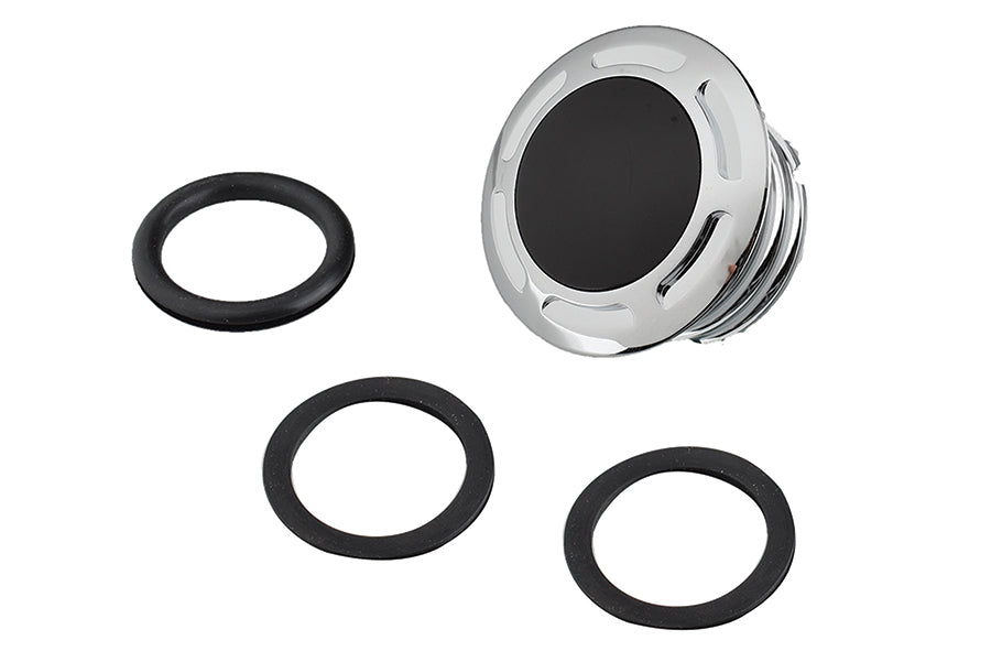 HARLEY Slot Pop Up Vented Gas Cap Chrome fits 1983-UP FL,   1983-UP FL,   1983-UP XL,