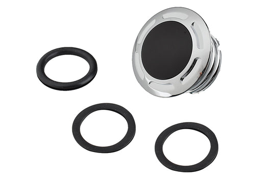 HARLEY Slot Pop Up Vented Gas Cap Chrome fits 1983-UP FL,   1983-UP FL,   1983-UP XL,