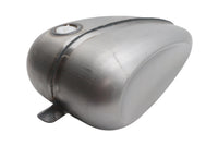 HARLEY Laredo 3.1 Gallon Ribbed Dished Benzintank, roh, passt 0- Custom, Anwendung