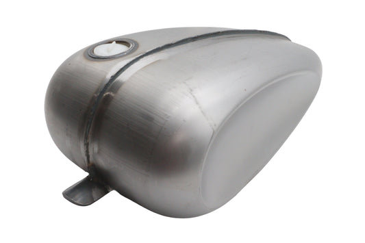 HARLEY Laredo 3.1 Gallon Ribbed Dished Gas Tank Raw Fits 0-  Custom, application