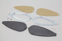 HARLEY 1940-46 Tankemblem-Kit Passend für 1941-1965 FL,