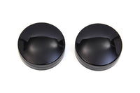 HARLEY Tank- und Öldeckel-Set Schwarz Passend für 1937-1973 G, 1937-1952 W,