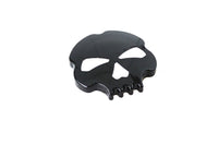 HARLEY Skull Style Vented Gas Cap Black fits 1996-UP FLST,   1996-UP FXST,   1996-UP XL,   1996-2017 FXD,