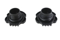 HARLEY Skull Style Gas Cap Set Black fits 1996-1999 FLST,   1996-1999 FXST,