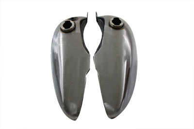 HARLEY Replica Bobbed 3.5 Gallon Gas Tank Set fits 1947-1965 FL,