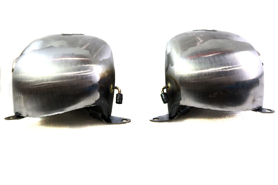 HARLEY Bobbed 3.5 Gallon Gas Tank Set fits 1948-1985 FL,  1971-1985 FXS,