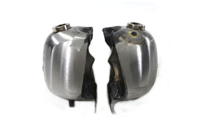 HARLEY Bobbed 3.5 Gallon Gas Tank Set fits 1951-1954 FL,