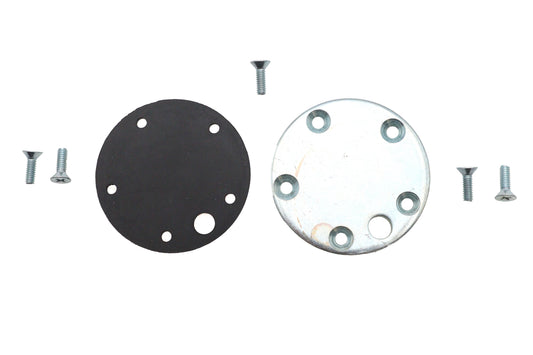 HARLEY Gas Tank Fuel Gauge Block Off Kit Fits 0-  Custom, application for all 1996-UP Big Twin