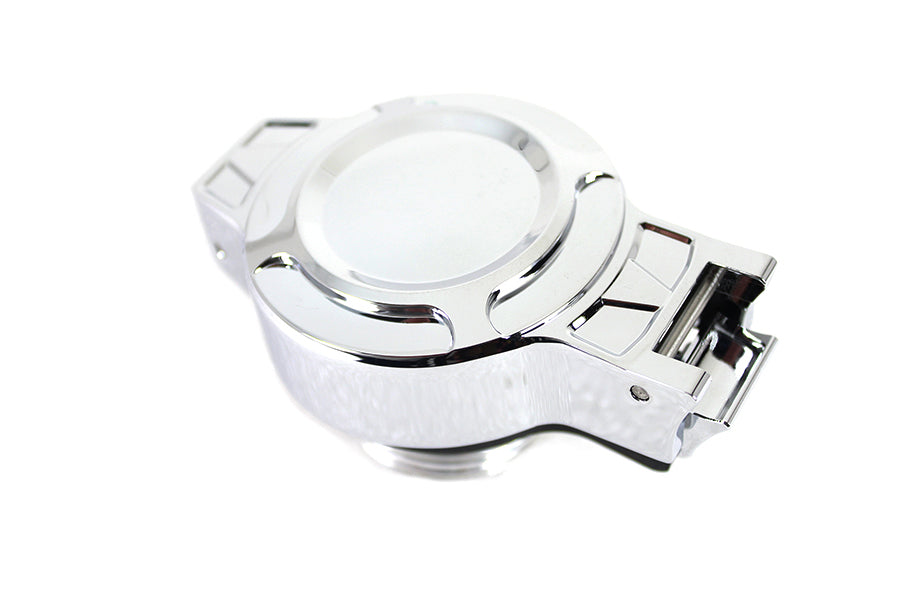 HARLEY Klapptankdeckel unbelüftet Chrom Passend für 1996-1999 FLST, 1996-1999 FXST,