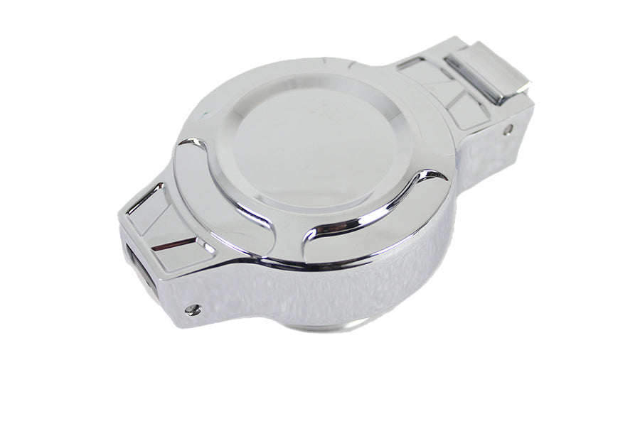 HARLEY Klapptankdeckel unbelüftet Chrom Passend für 1996-1999 FLST, 1996-1999 FXST,