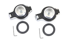 HARLEY Klapptankdeckel Set Chrom Passend für 1996-1999 FLST, 1996-1999 FXST,