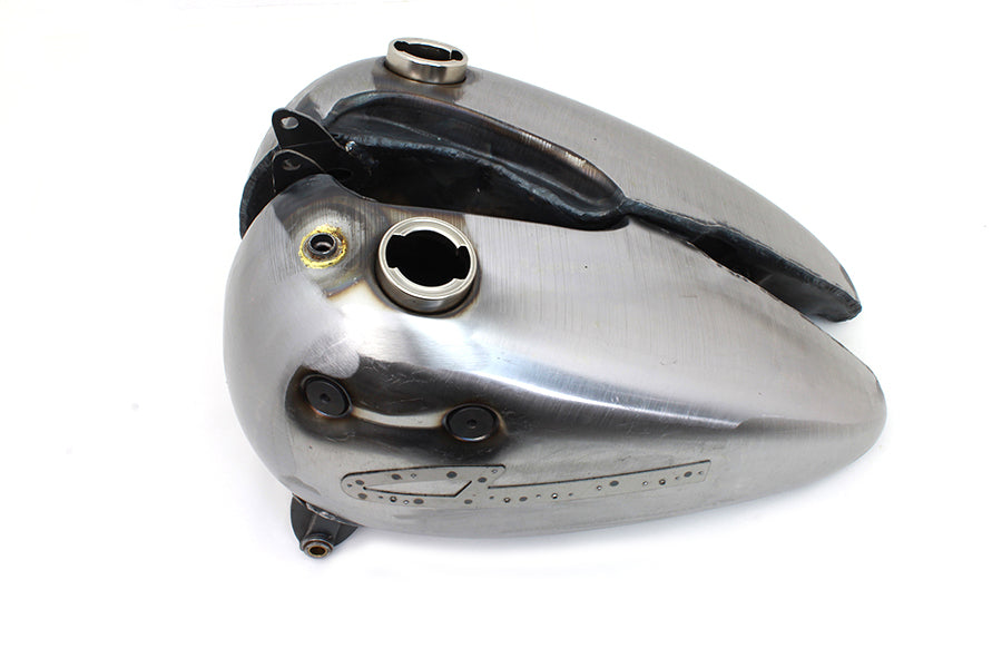 HARLEY Bobbed 3.5 Gallon Gas Tank Set fits 1955-1956 FL,