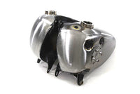 HARLEY Bobbed 3.5 Gallon Handshift Gas Tank Set fits 1957-1957 FL,