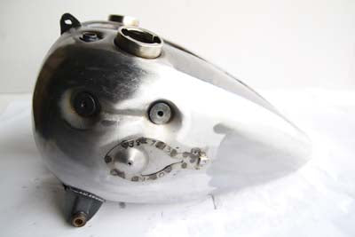 HARLEY Bobbed 3.5 Gallon Gas Tank Set fits 1959-1960 FL,