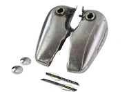 HARLEY Bobbed 5 Gallon Gas Tank Set with Emblems fits 1941-1984 FL,  1971-1984 FX,