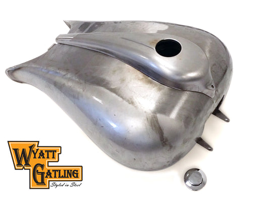 HARLEY Wyatt Gatling Stretch Touring 6.6 Gallon Gas Tank fits 2008-2013 FLHT,  2008-2013 FLHTC,  2008-2013 FLHX,  2008-2013 FLTRU,  2008-2013 FLTRX,