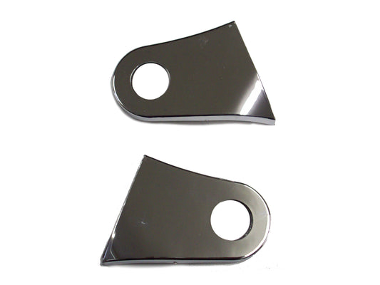 HARLEY Gas Tank Bracket Cover Set Chrome Fits 2004-UP XL,