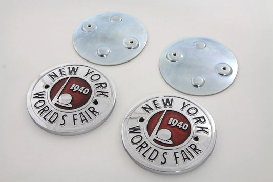 HARLEY World's Fair Tank Emblem Set fits 0-  All,