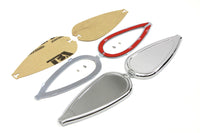 HARLEY Teardrop-Gastankemblem-Set passend für 1936-1952 W, 1936-1952 EL, 1941-UP FL, 1941-UP FL,