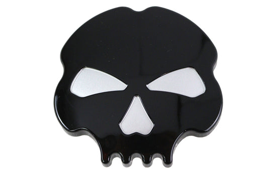 HARLEY Skull Left Side Gas Cap Black fits 2018-UP FXST, except FXBB, FXBR, FXBRS, FXFB AND FXFBS 2018-UP FLST, except FXBB, FXBR, FXBRS, FXFB AND FXF