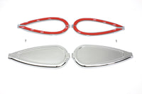 HARLEY Gas Tank Emblem Kit Fits 1940-1946 EL,   1940-1946 W,