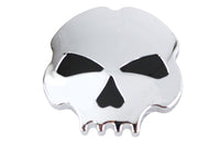 HARLEY Totenkopf Tankdeckel links Chrom passend für 2018-UP FXST, außer FXBB, FXBR, FXBRS, FXFB und FXFBS 20