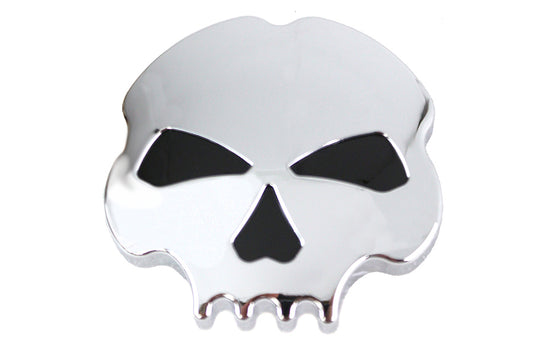 HARLEY Skull Left Side Gas Cap Chrome fits 2018-UP FXST, except FXBB, FXBR, FXBRS, FXFB AND FXFBS 2018-UP FLST, except FXBB, FXBR, FXBRS, FXFB AND FX