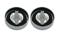 HARLEY Replica Eaton Vented Gas Cap Set fits 1936-1938 EL,   1936-1938 UL,